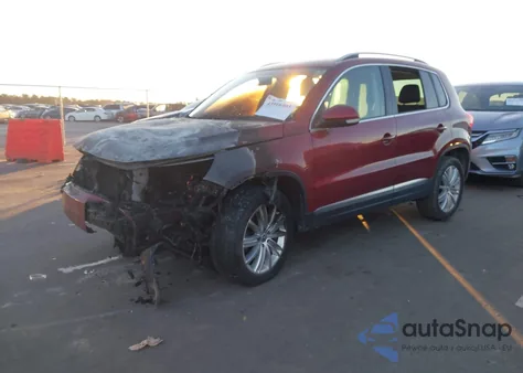 2013 Volkswagen Tiguan Se from USA, damaged, VIN WVGAV3AX1DW057762